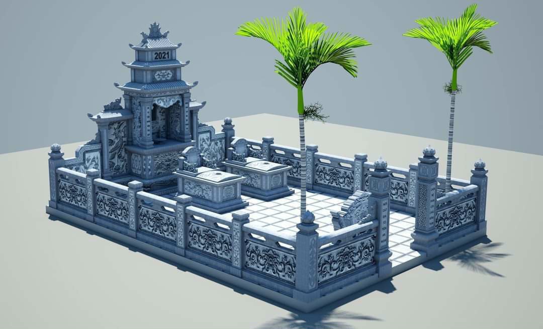 Thi công lăng mộ đá truyền thống tại Hoa Lư, Ninh Bình