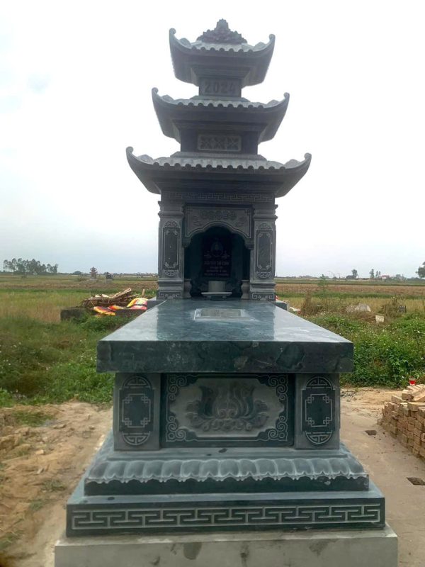 Thi công mộ đá tại Hoa Lư, Ninh Bình